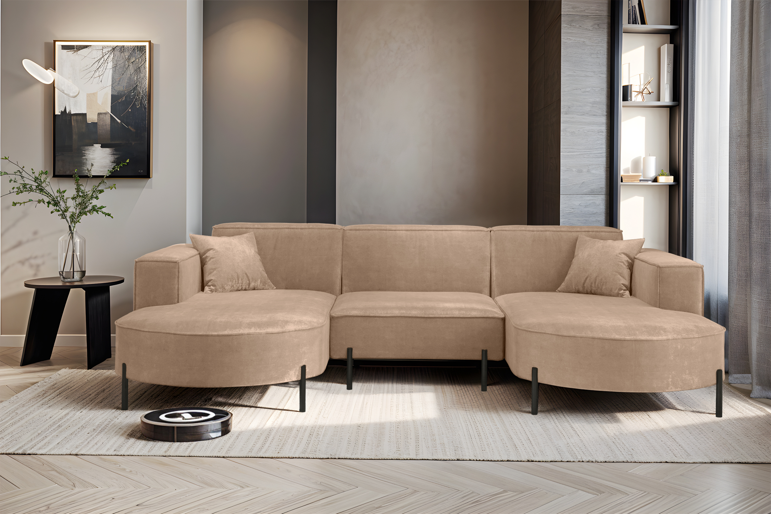 Parma U Hills Ecksofa U-Form